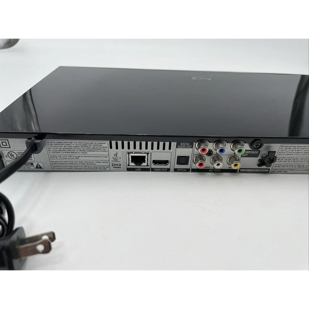 Samsung Blu-Ray Player 1080P Full HD BD-C6500 with Remote